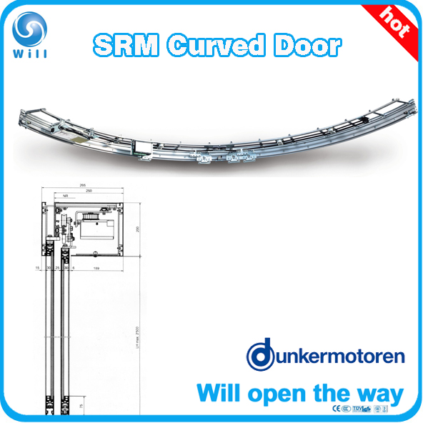 SRM Automatic Cruved Sliding Door